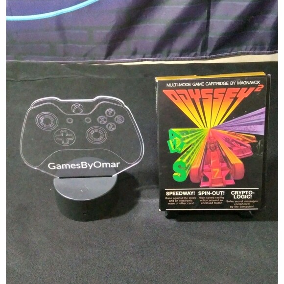 Speedway/Spin-Out/Crypto-Logic (Odyssey2/Videopac, 1978) - Picture 1 of 3